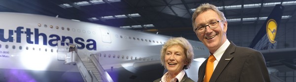 Presentation of the New Lufthansa Airbus A380 